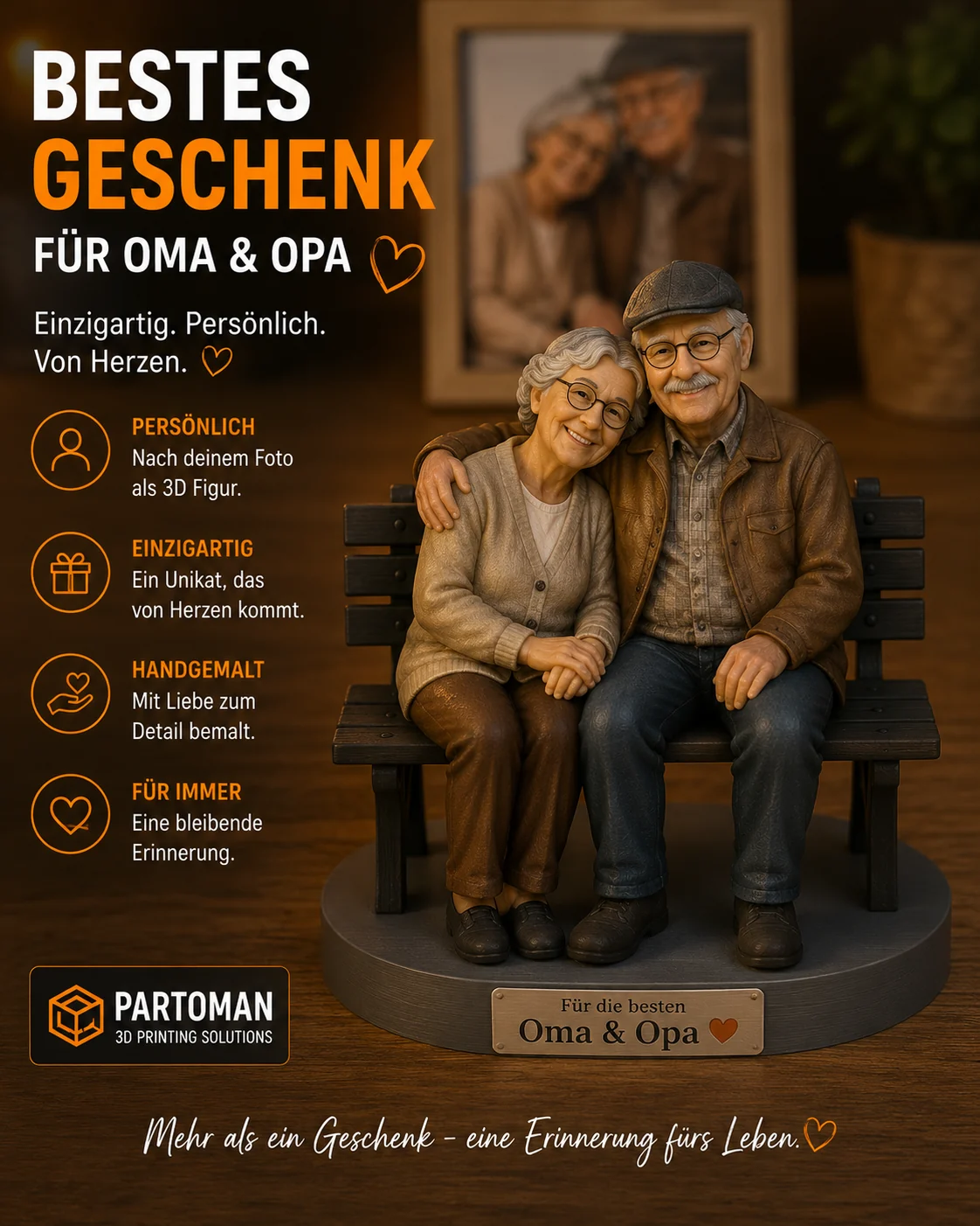 Detailreiches individuelles Figurenmodell